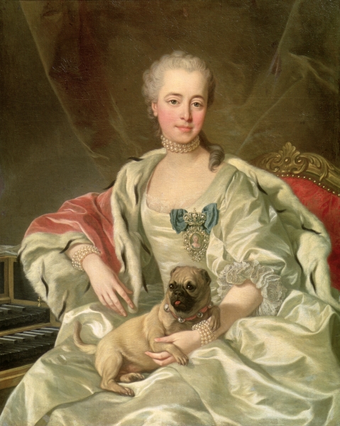 パグも描かれたオランダ王室の肖像画